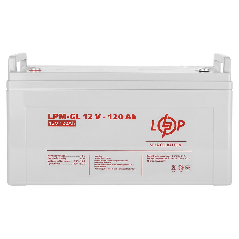 УЦ 3870 Аккумулятор гелевый LPM-GL 12 - 120 AH (15795)