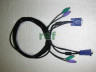 БУ Кабель KVM D-Link VGA + 2xPS/ 2 / VGA + 2xPS/ 2, 4.5 м (DKVM-CB-4.5)