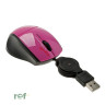Уценка. Мышь LF-MS 038B, mini, USB Blue ray (8735)